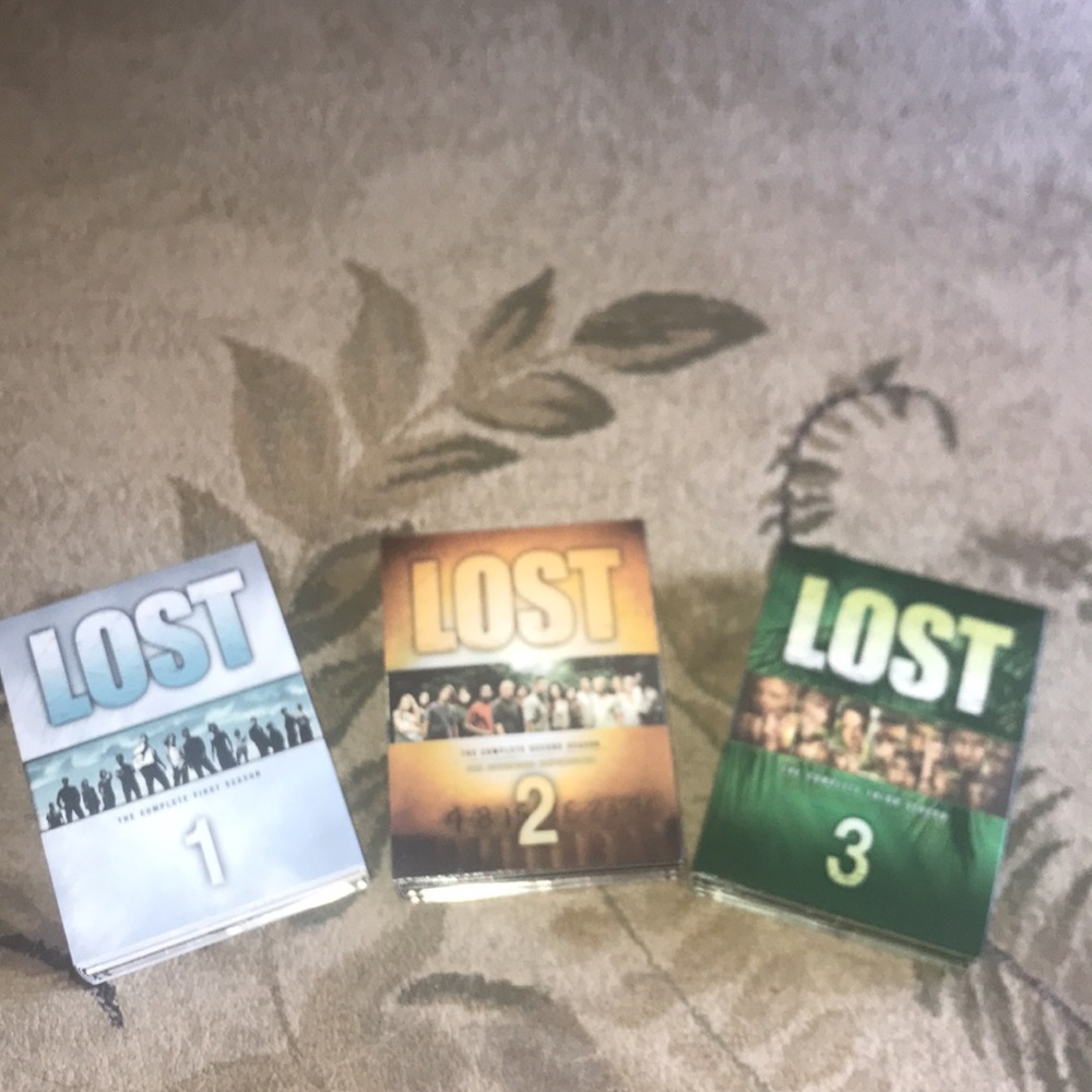 Lost DVD Collection, Season 1,2 and 3 NWOT